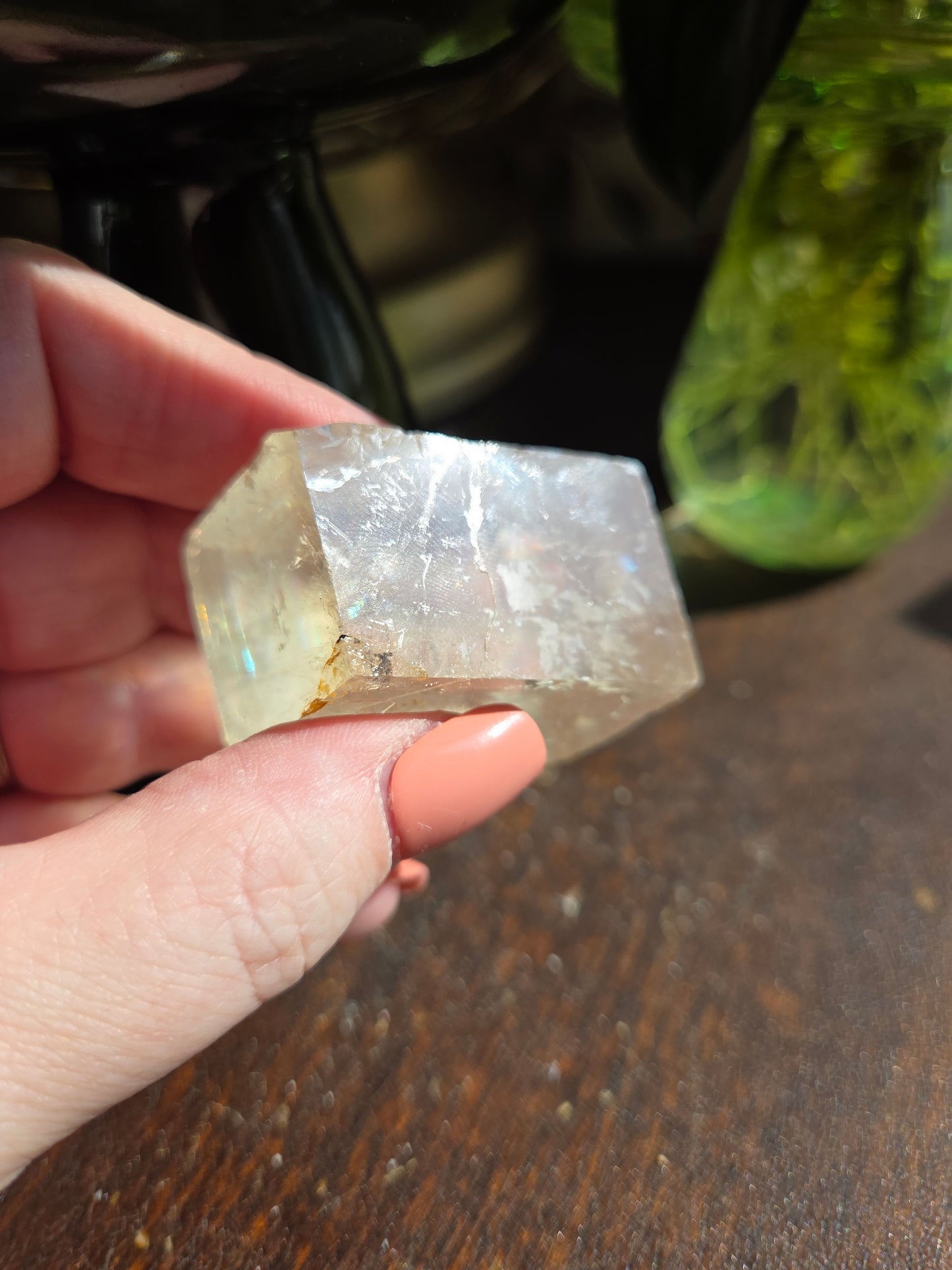 Optical Calcite - Rainbows B
