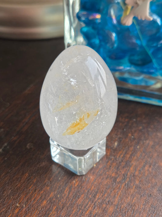 Clear Quartz Egg