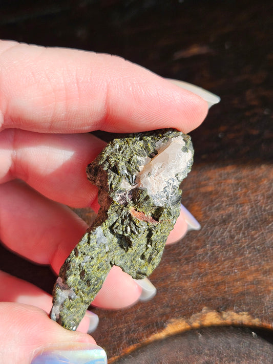 Epidote with Quartz