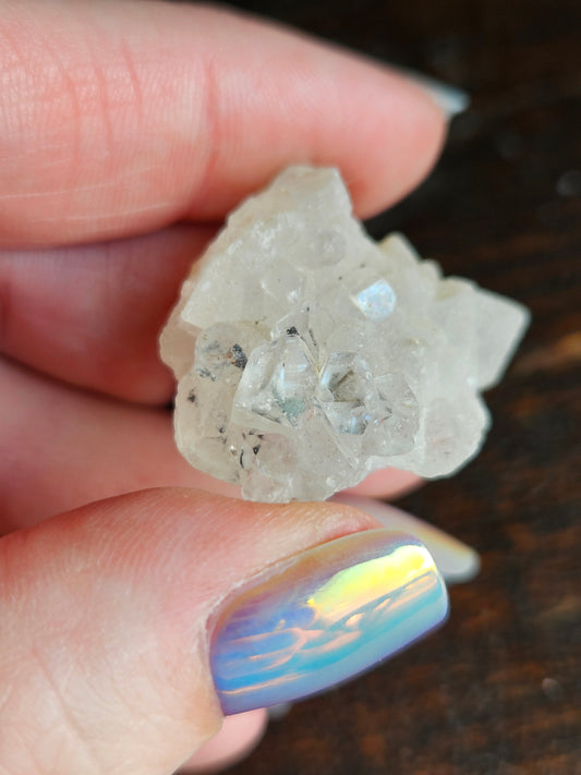 Quartz with Tourmaline Rutile