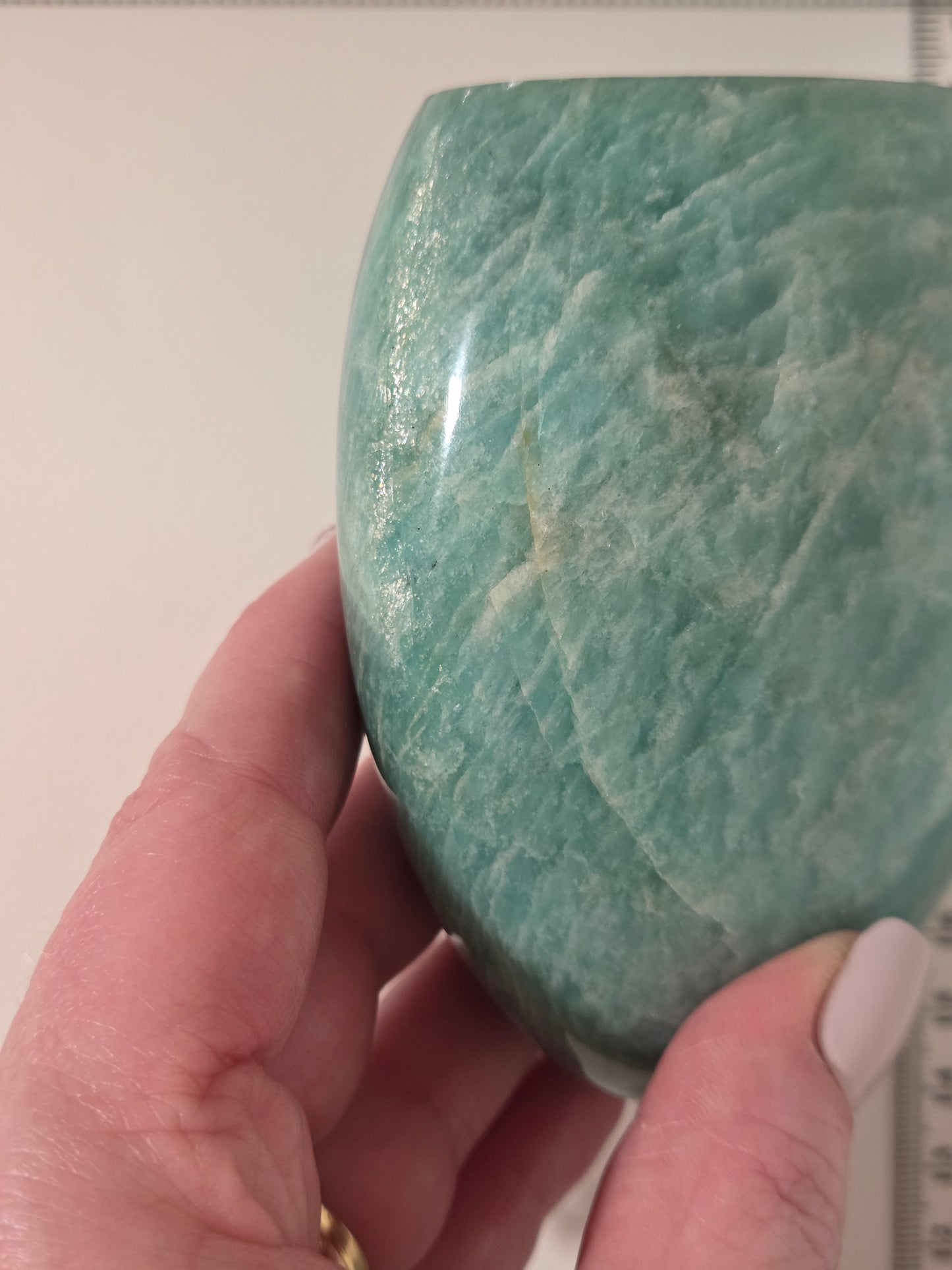 Amazonite Freeform (low flash)