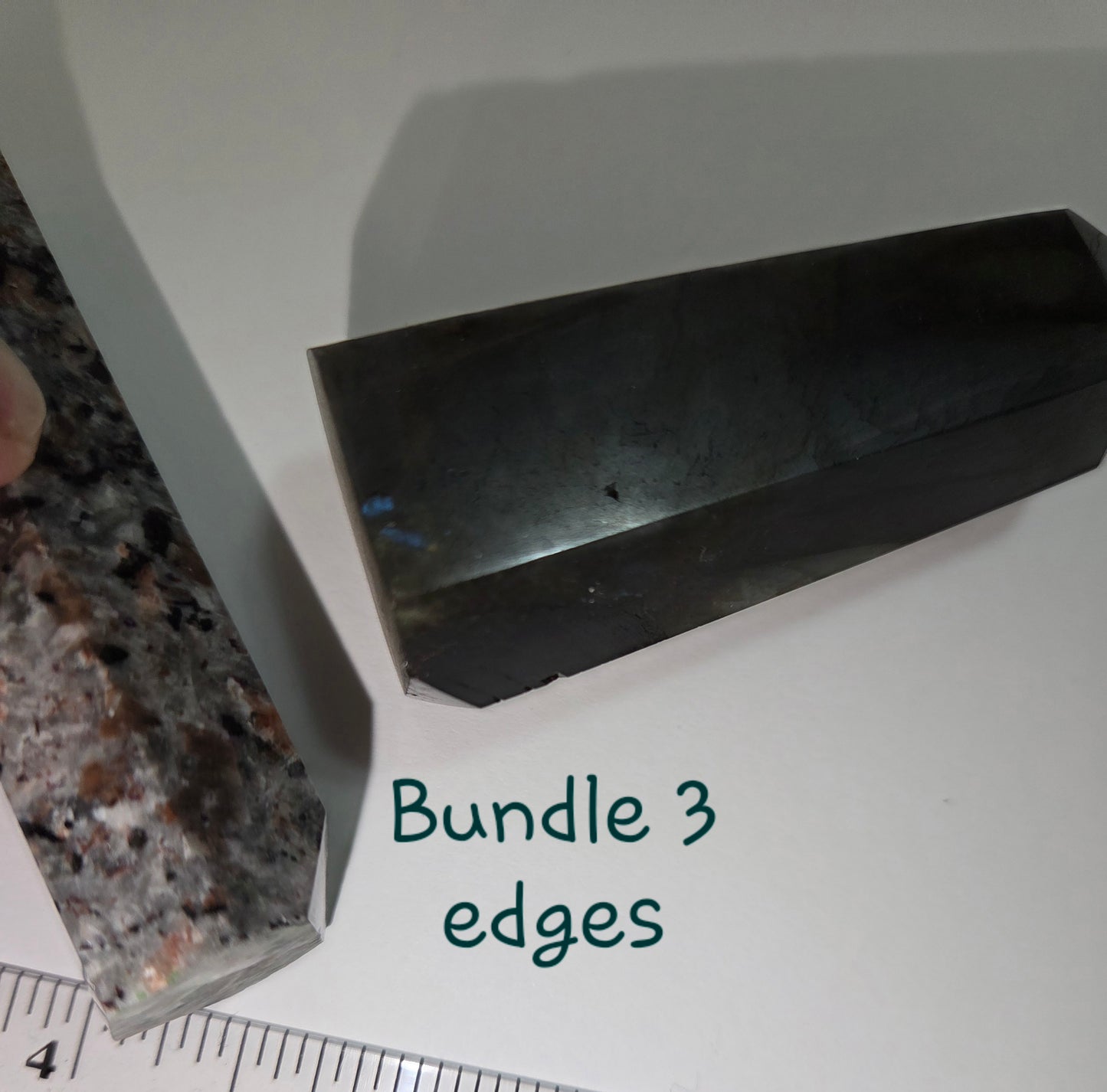 Bundle 3- Green Aventurine, Black Obsidian, Yooperlite, Labradorite