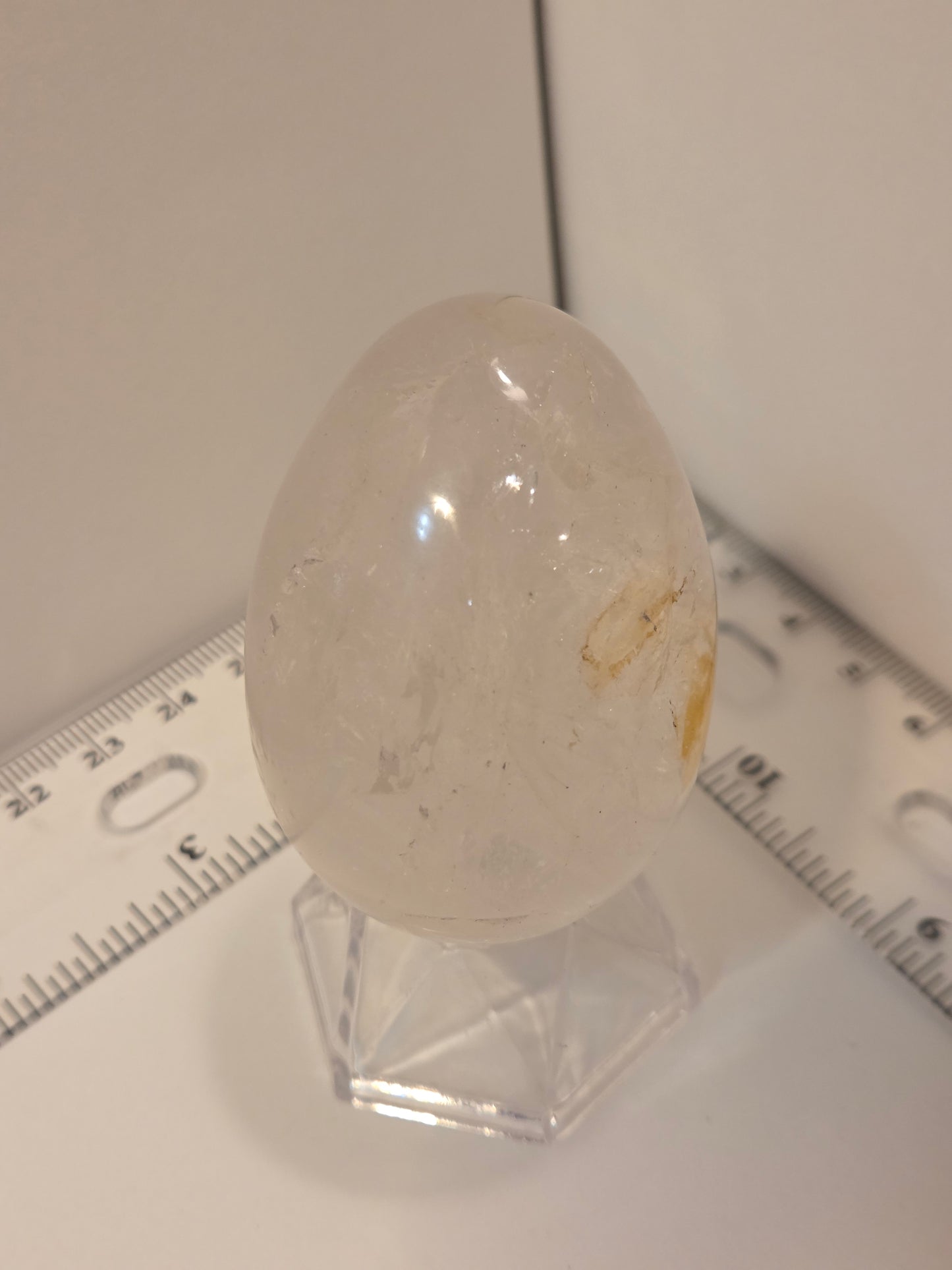 Clear Quartz Egg