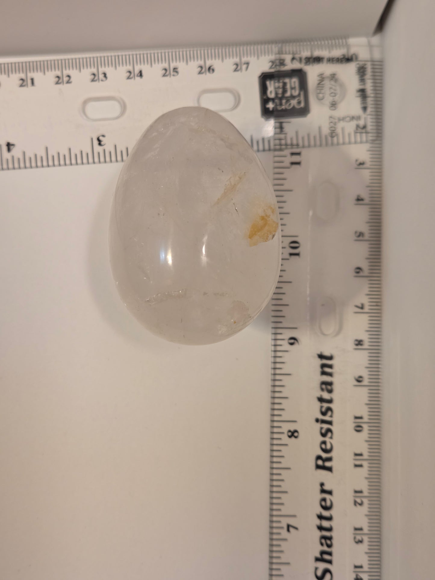 Clear Quartz Egg