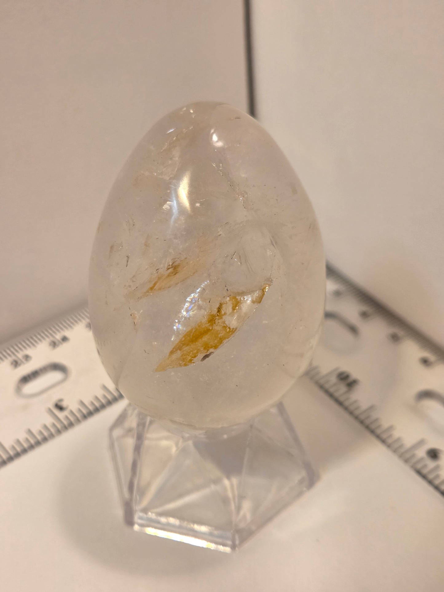 Clear Quartz Egg