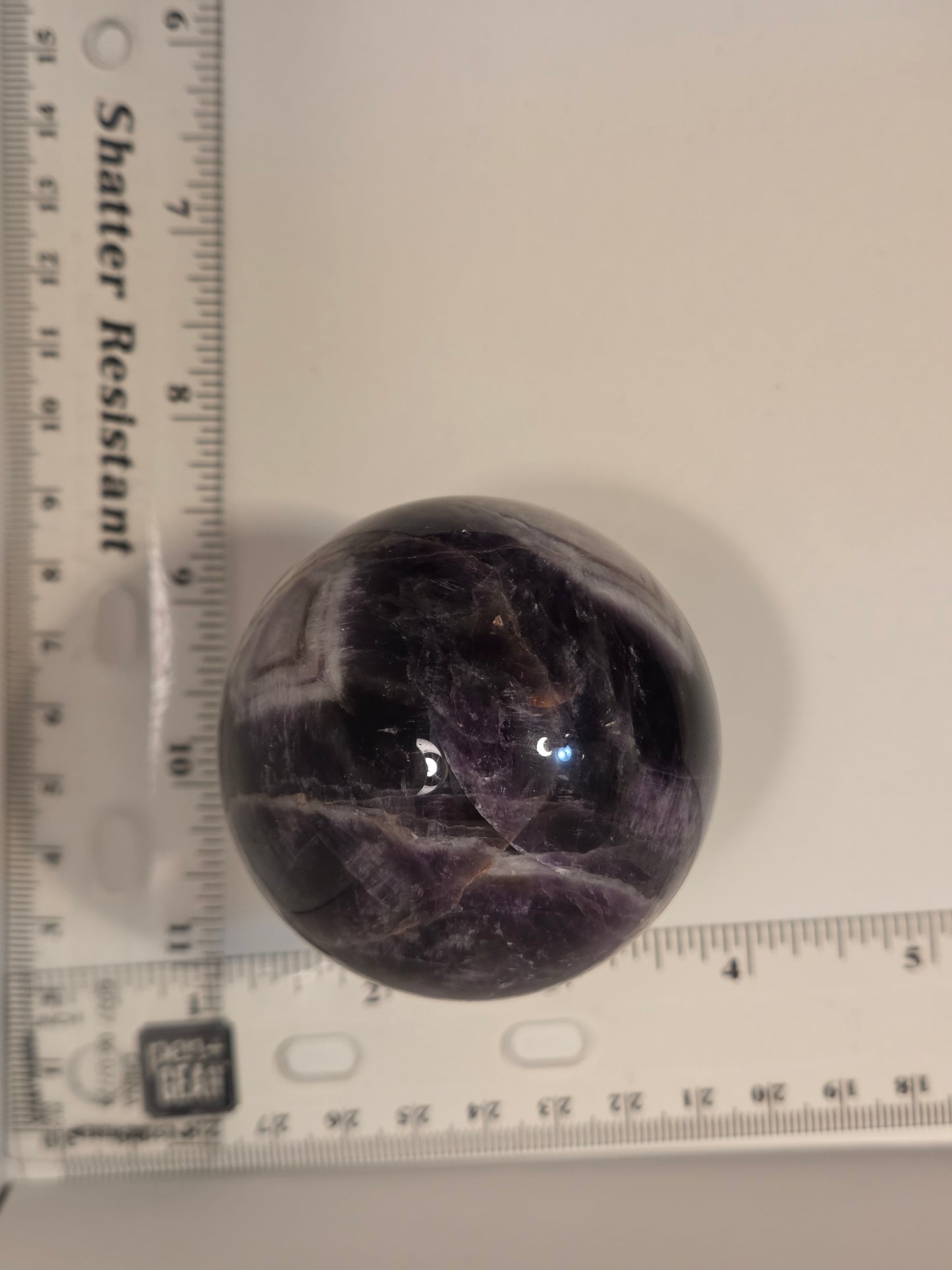 Dream Amethyst Sphere- Wild Patterning