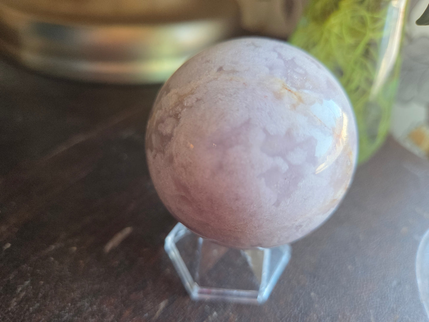 Pink Amethyst Sphere