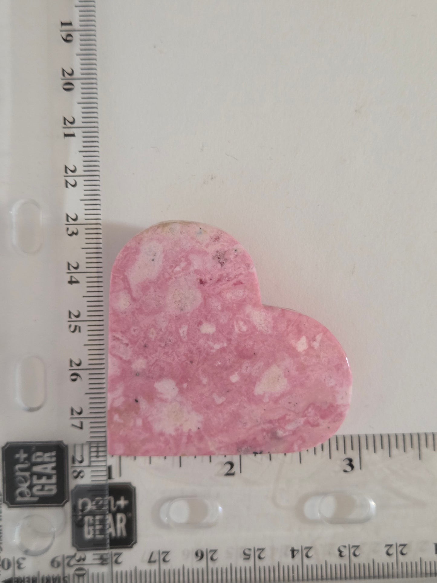 Rhodochrosite Heart  D