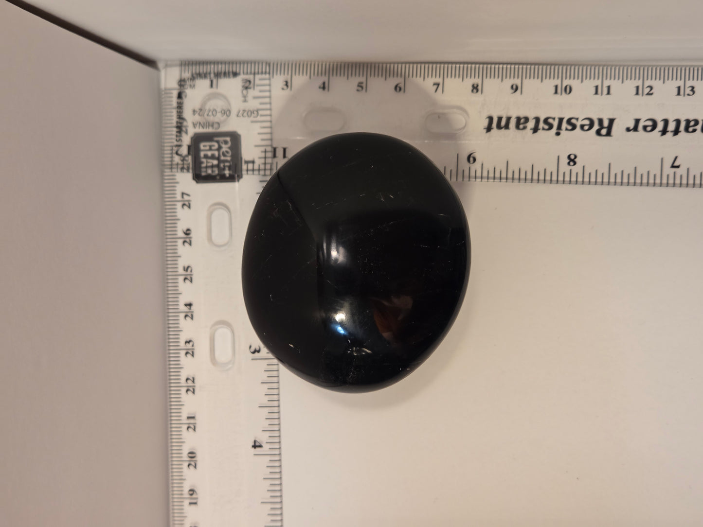 Silver Sheen Obsidian Palm