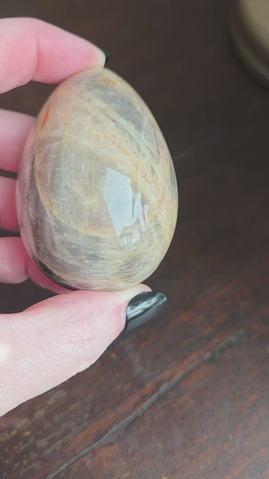 Moonstone Black  Egg A
