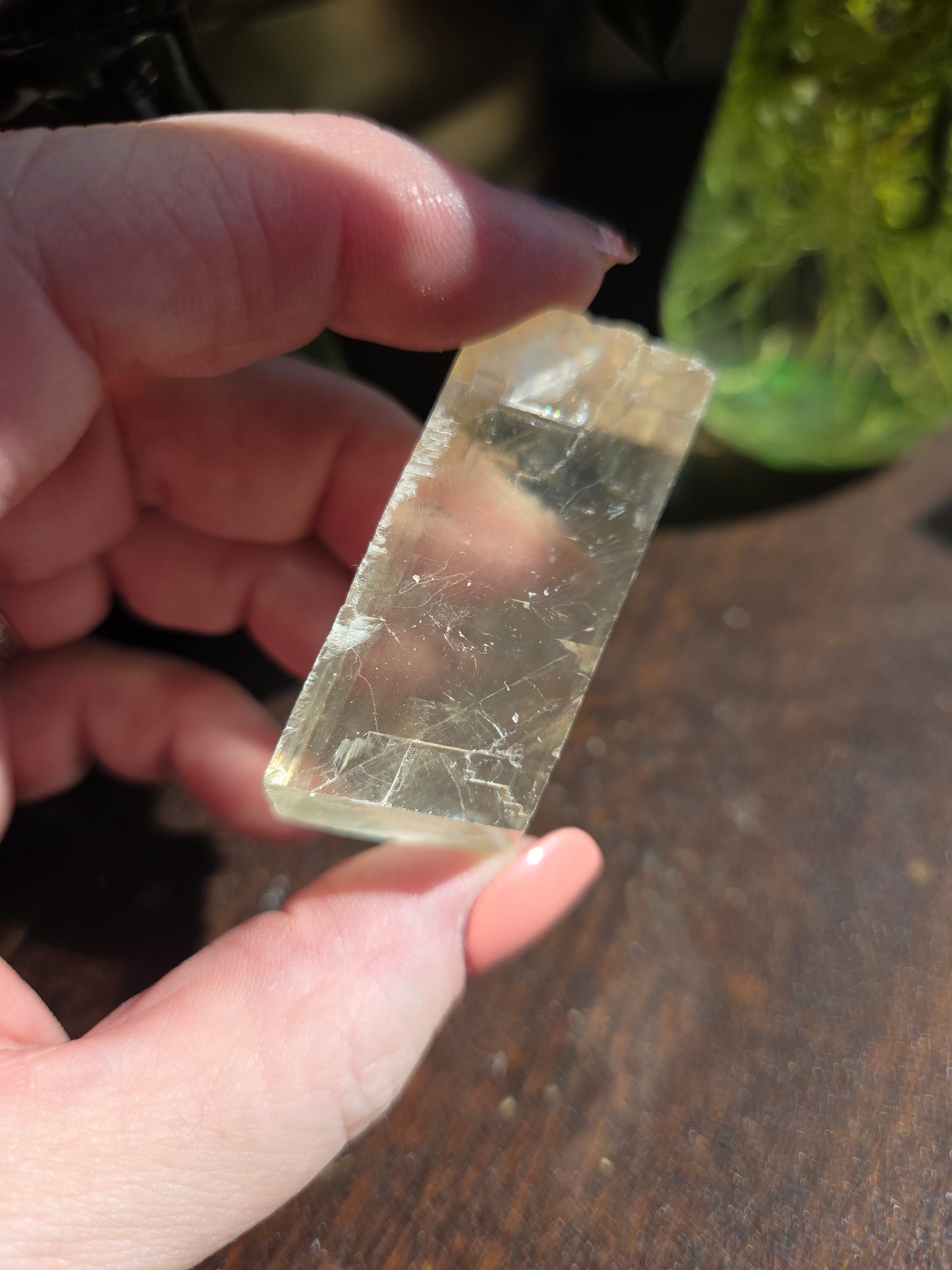 Optical Calcite - Rainbows C