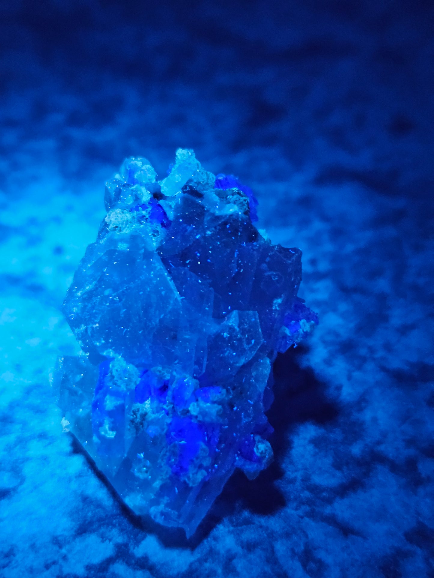 Yaogangxian Fluorite on Quartz