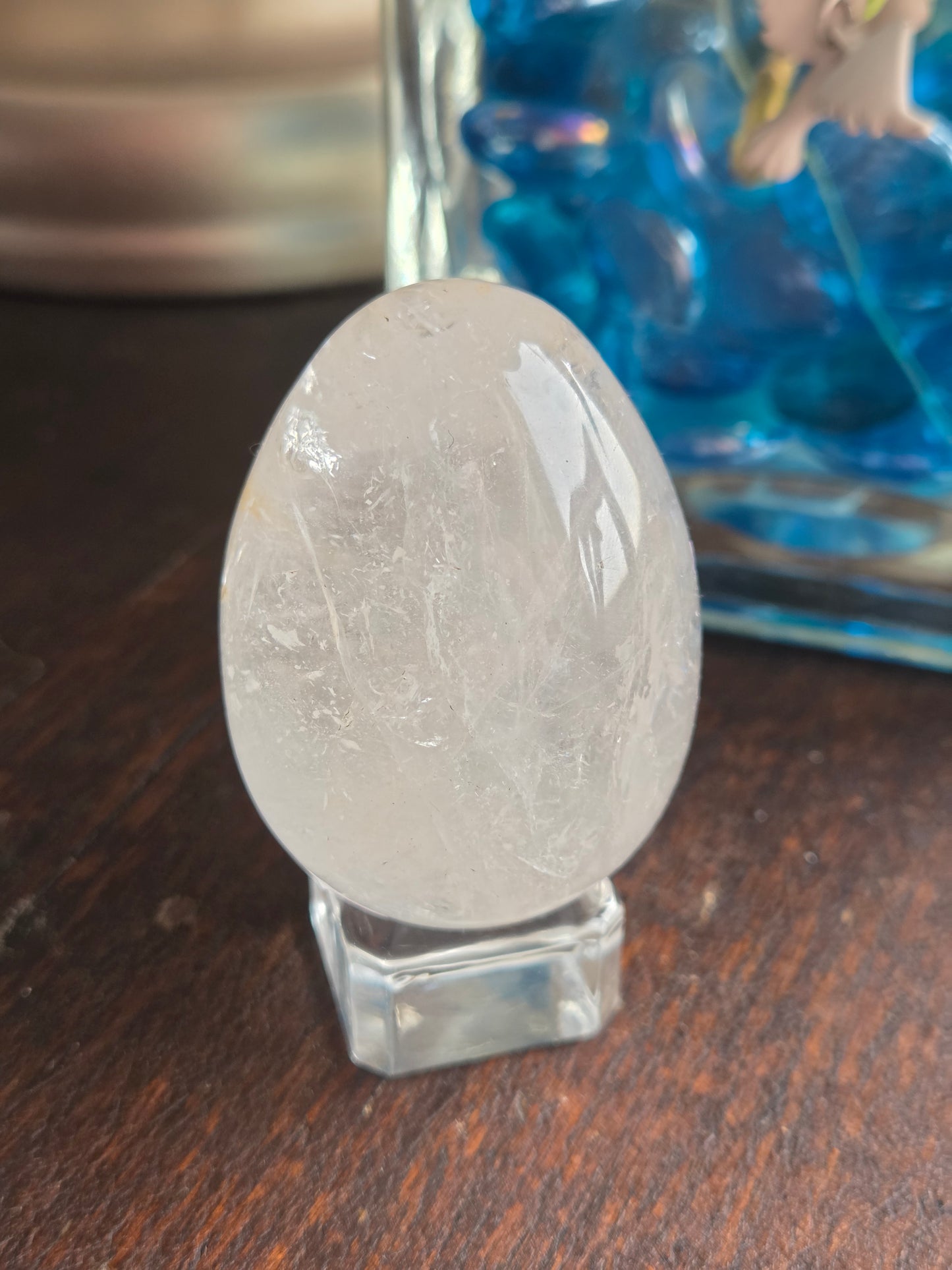 Clear Quartz Egg