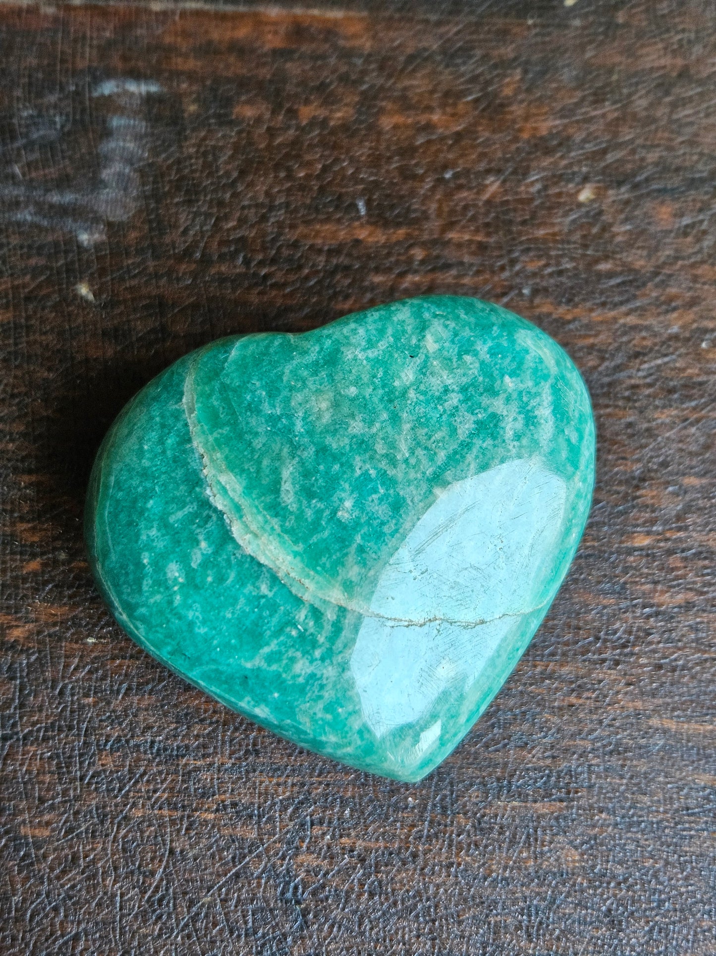 Amazonite Heart A