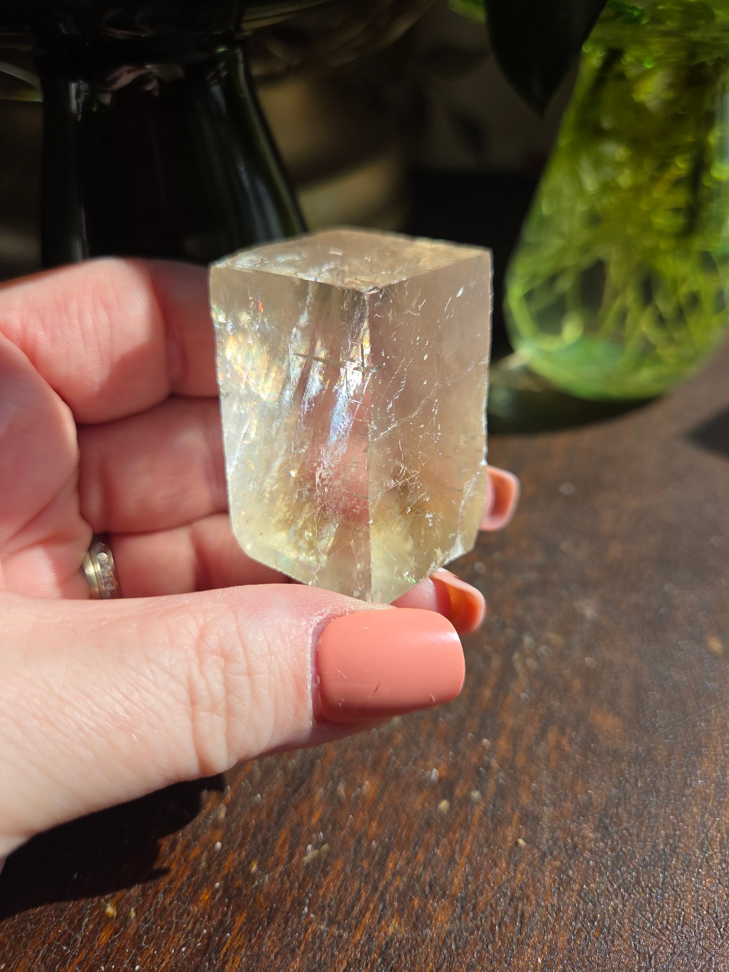 Optical Calcite - Rainbows B