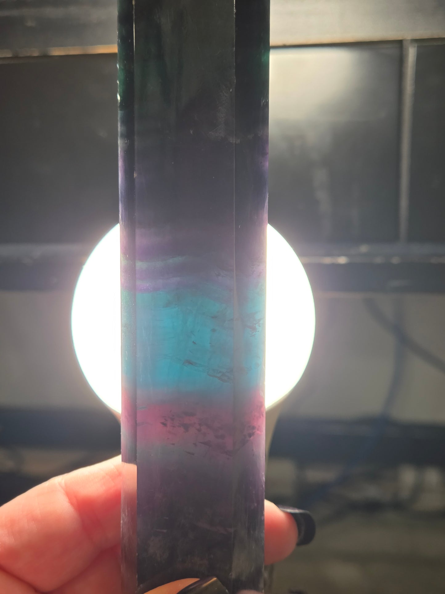 Black Rose Fluorite Tower 1