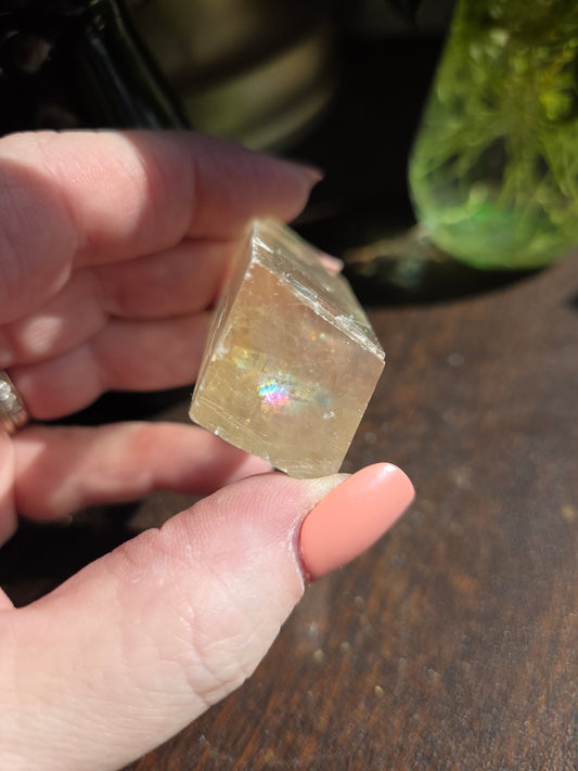 Optical Calcite - Rainbows C