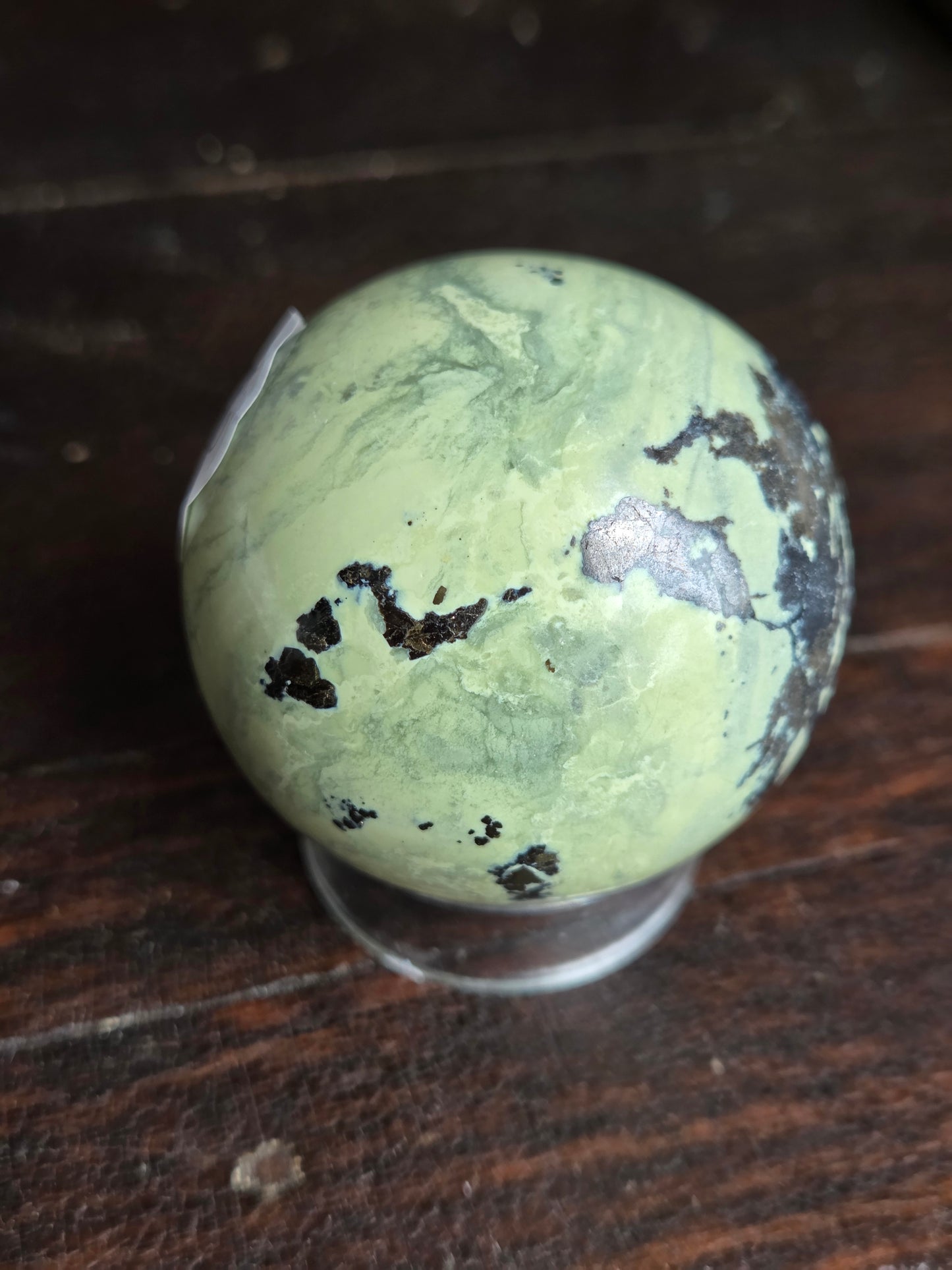 Serpentine Sphere-Peru 18b