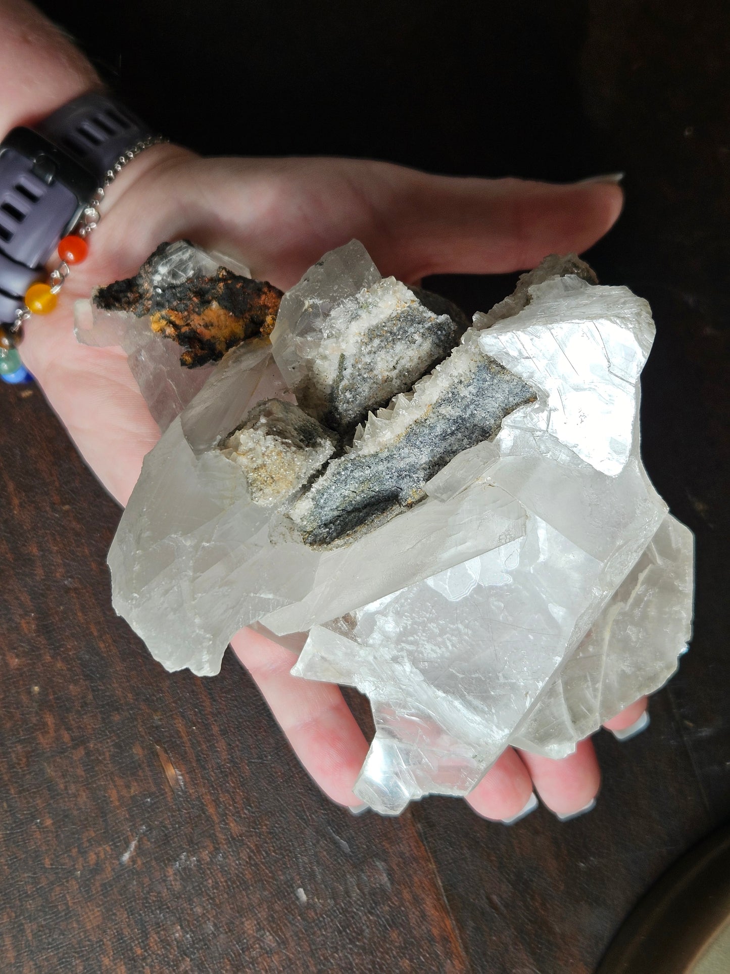 Garden Selenite Cluster — Large — 1 lb 15.9 oz