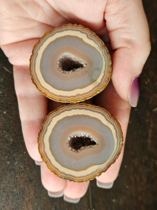 Zahnguo Agate Pair 176