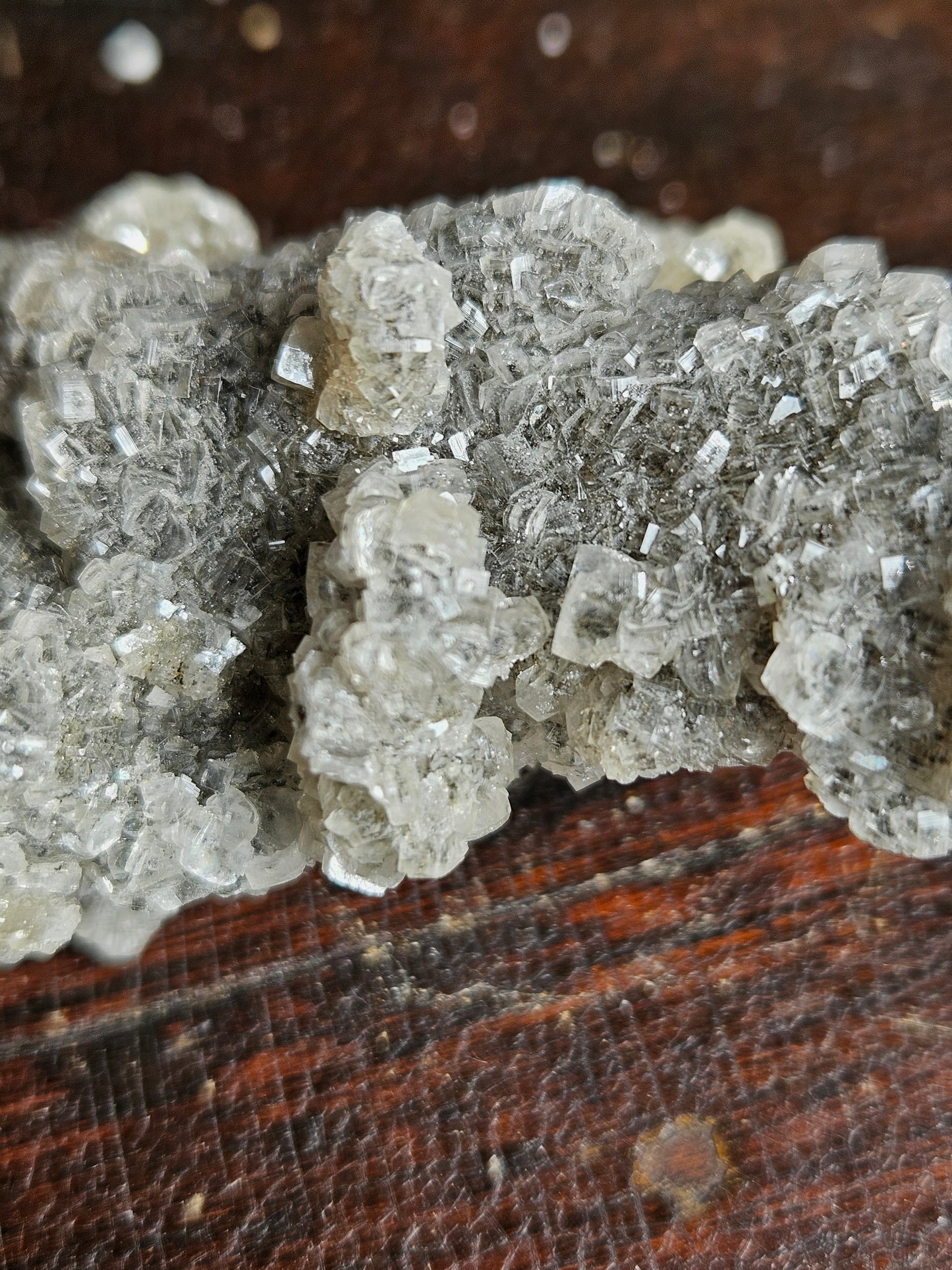 Calcite Cluster Daye Locale — Sparkling Micro Crystals