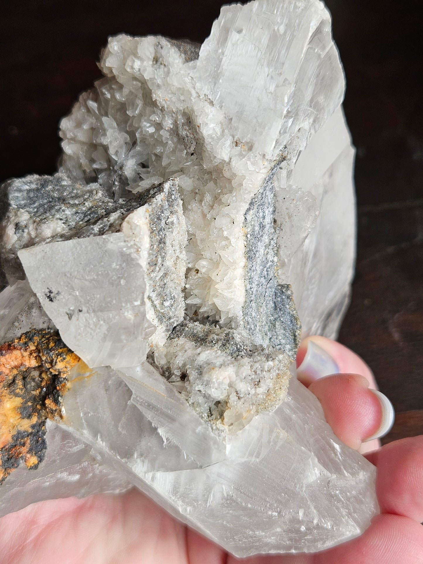 Garden Selenite Cluster — Large — 1 lb 15.9 oz