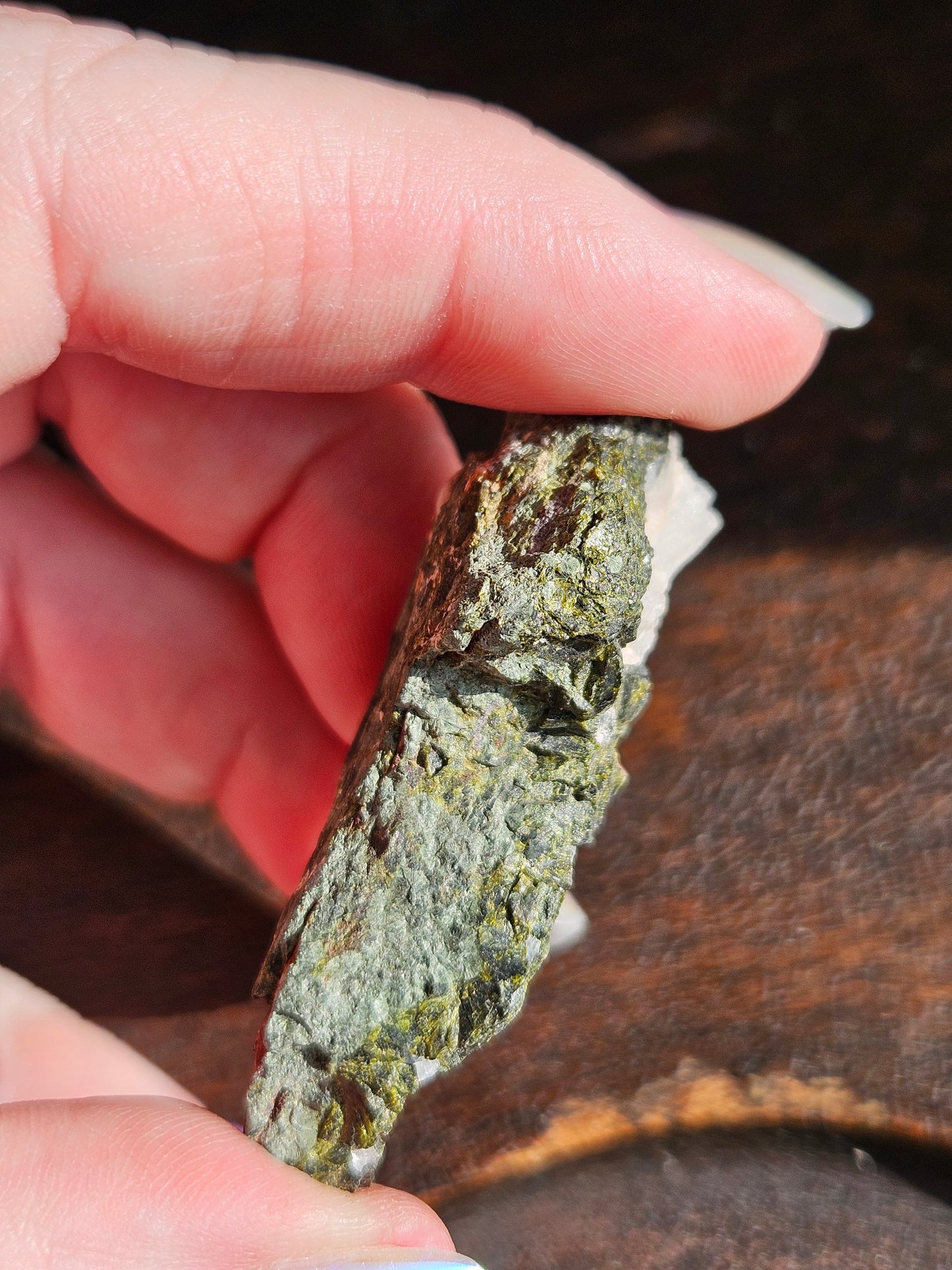 Epidote with Quartz
