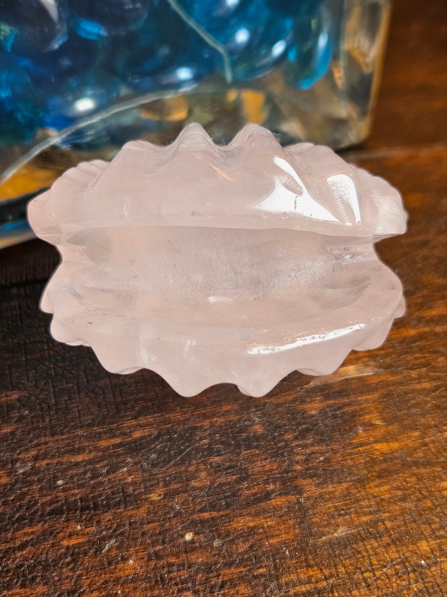 Rose Quartz Clam