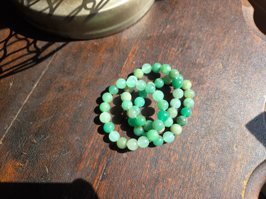 Bracelet, Green Aventurine