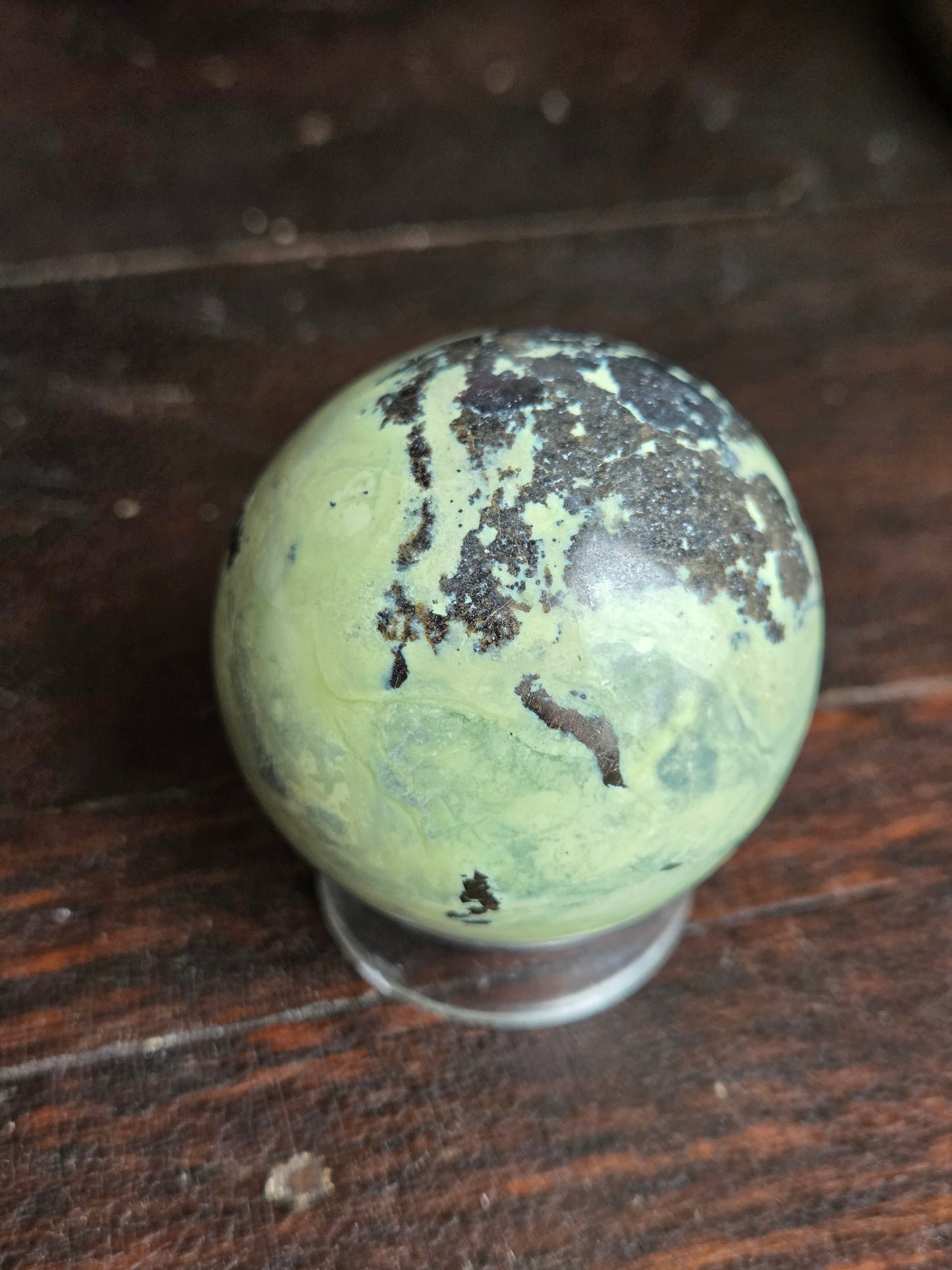 Serpentine Sphere-Peru 18b