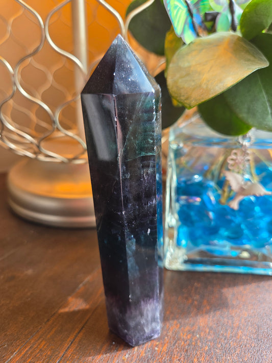 Black Rose Fluorite Tower 1