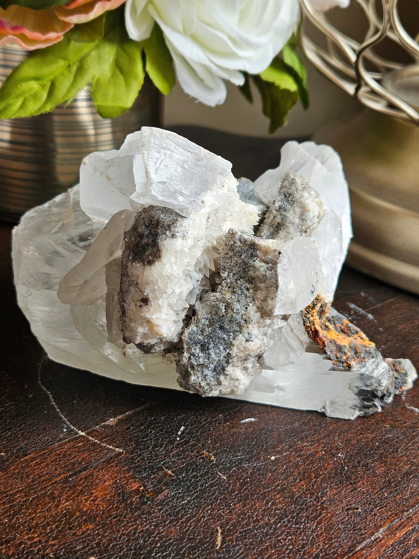 Garden Selenite Cluster — Large — 1 lb 15.9 oz