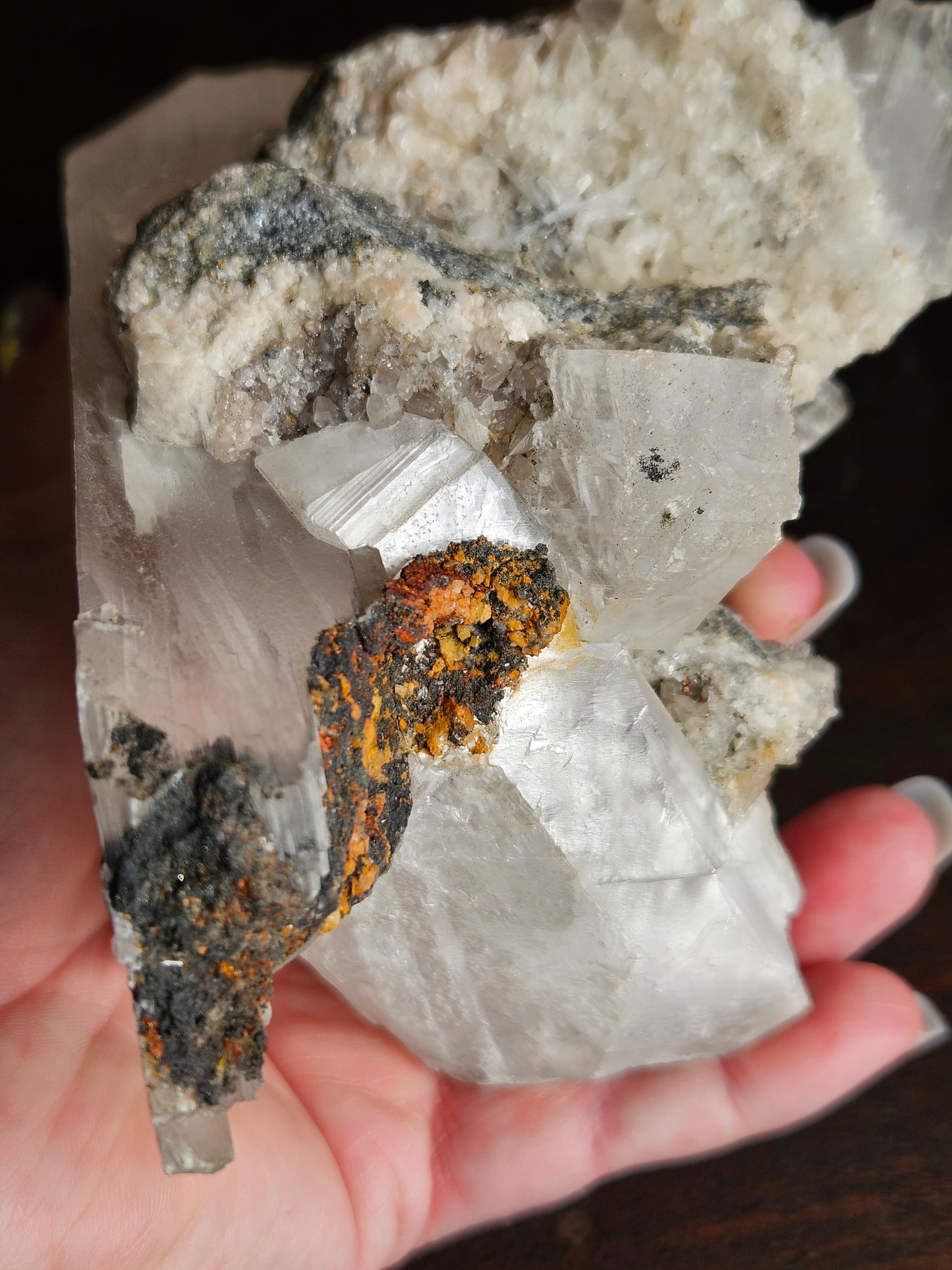 Garden Selenite Cluster — Large — 1 lb 15.9 oz