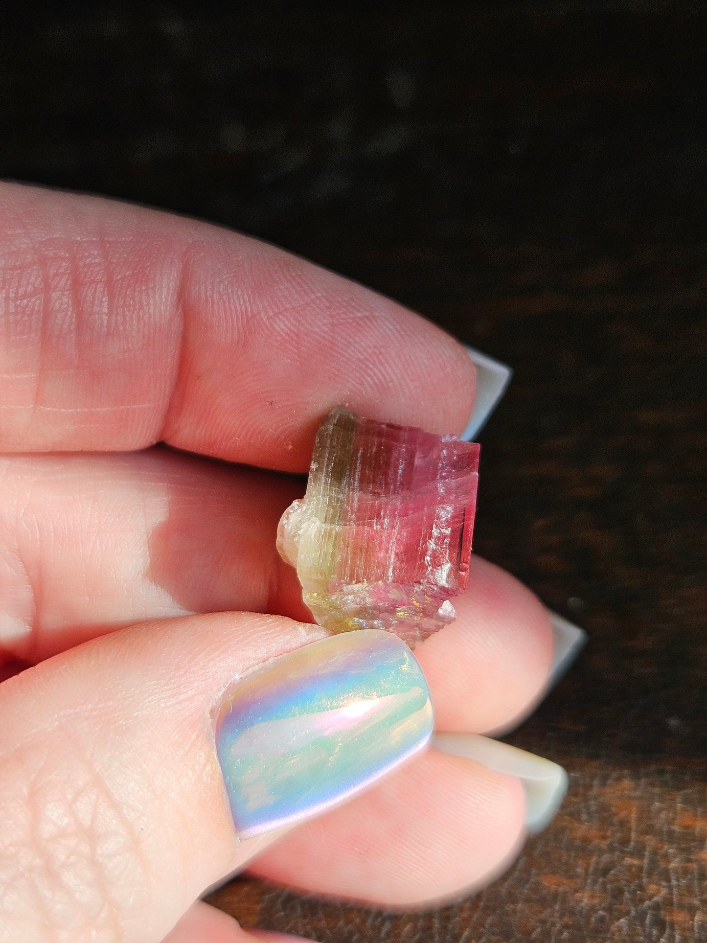 Watermelon Tourmaline-Perfect Slice