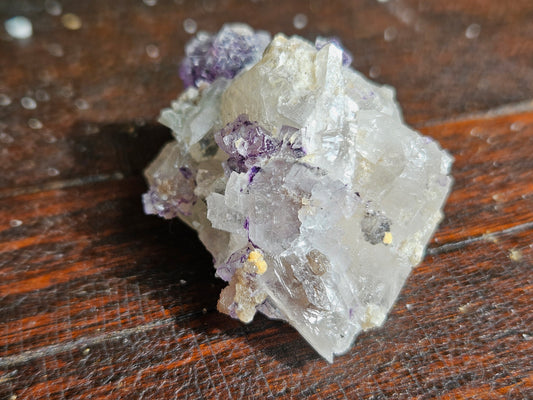 Yaogangxian Fluorite on Quartz