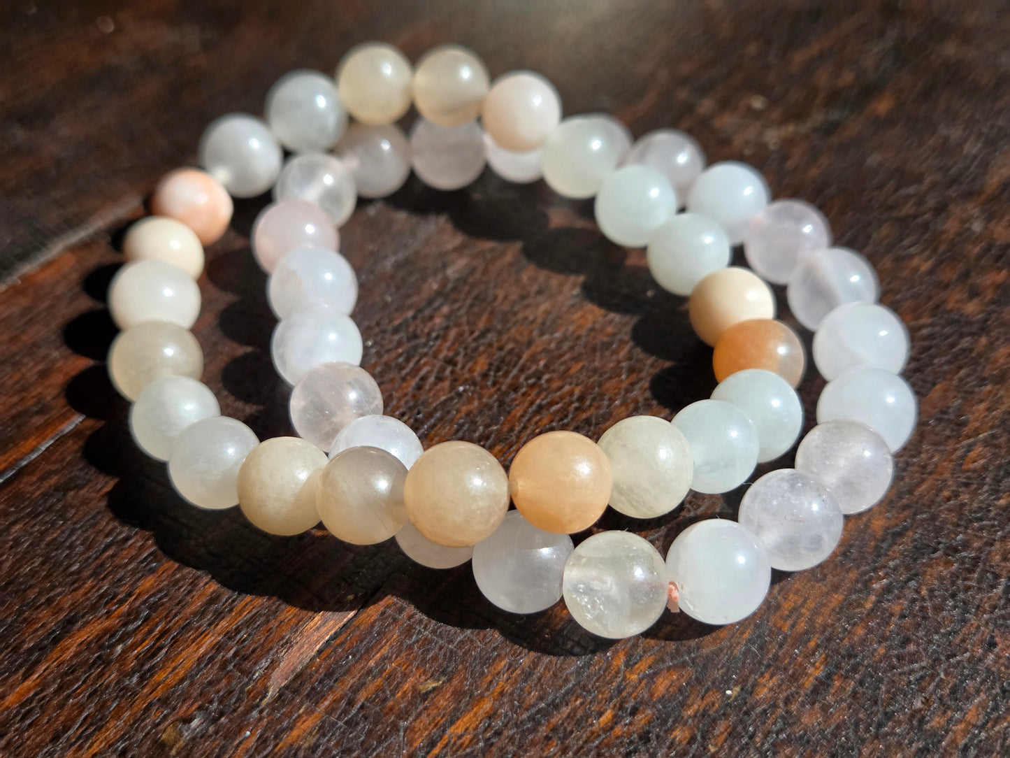 Bracelet, Rose Quartz Mix
