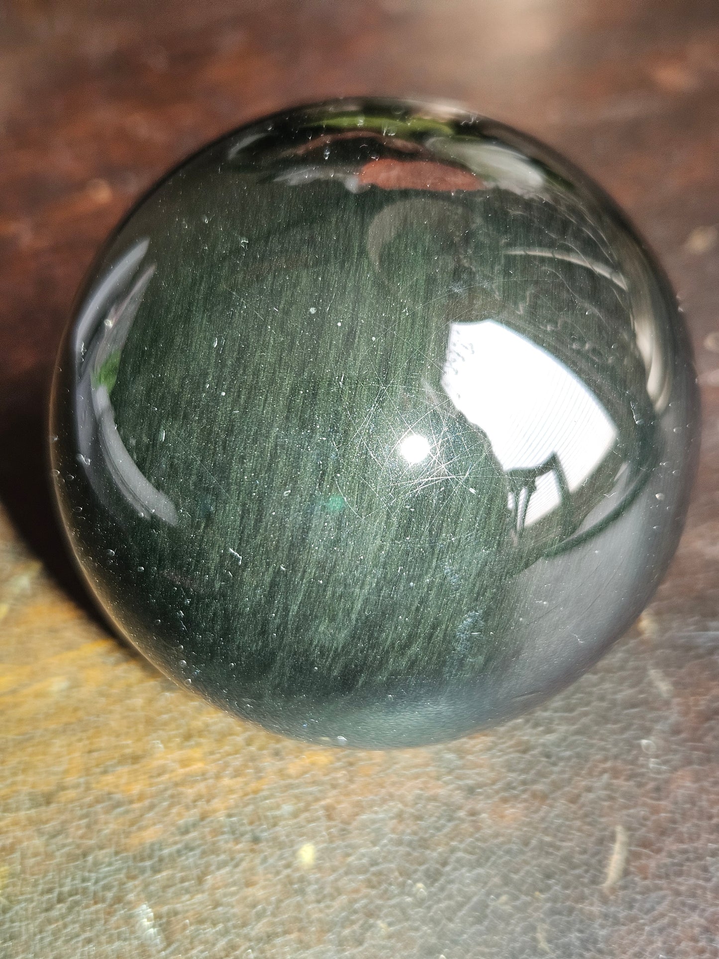 Rainbow Obsidian AB