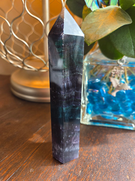 Black Rose Fluorite Tower 1