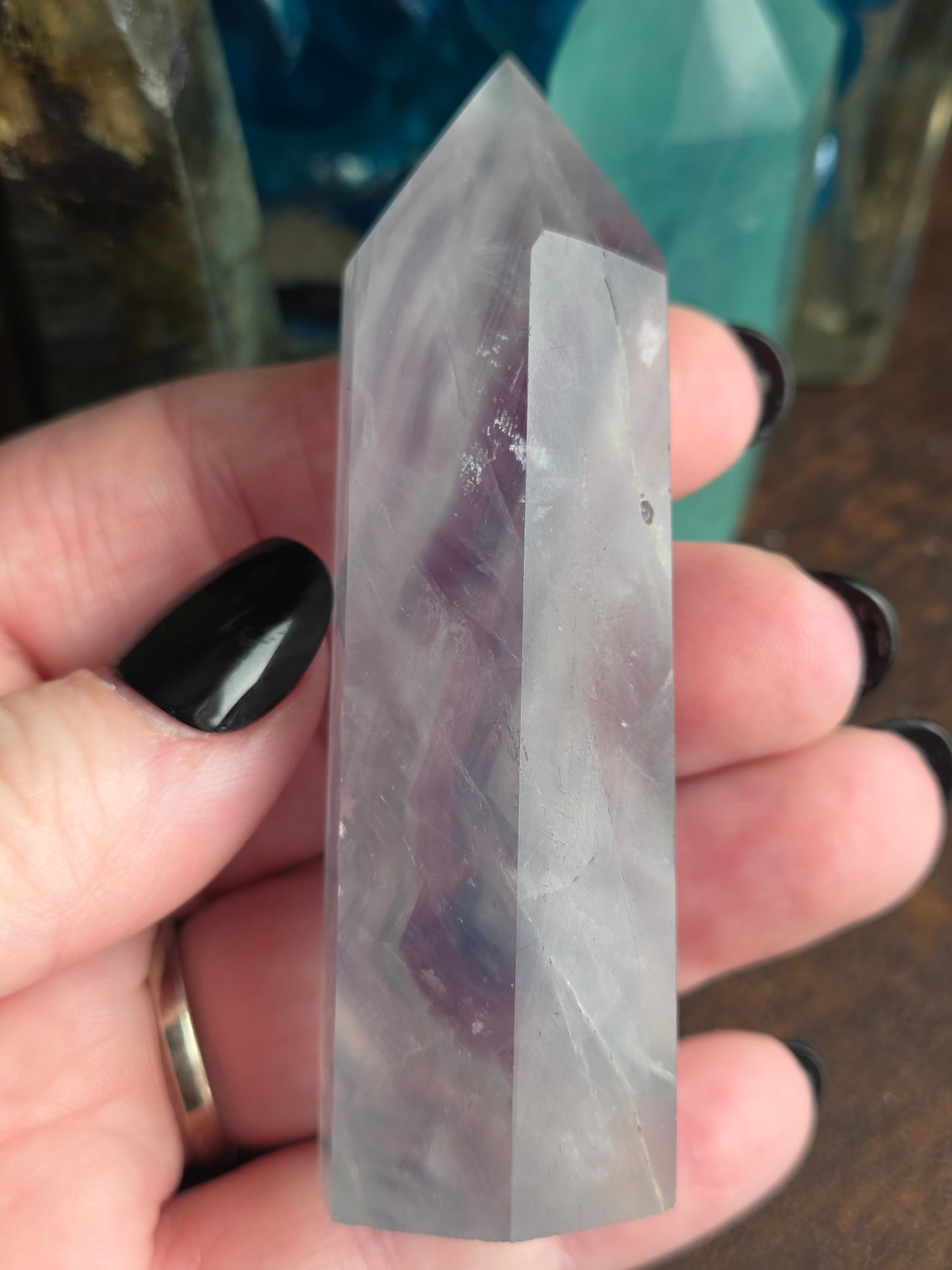Bundle 20- Rainbow Fluorite, Labradorite, Baja Blast Fluorite