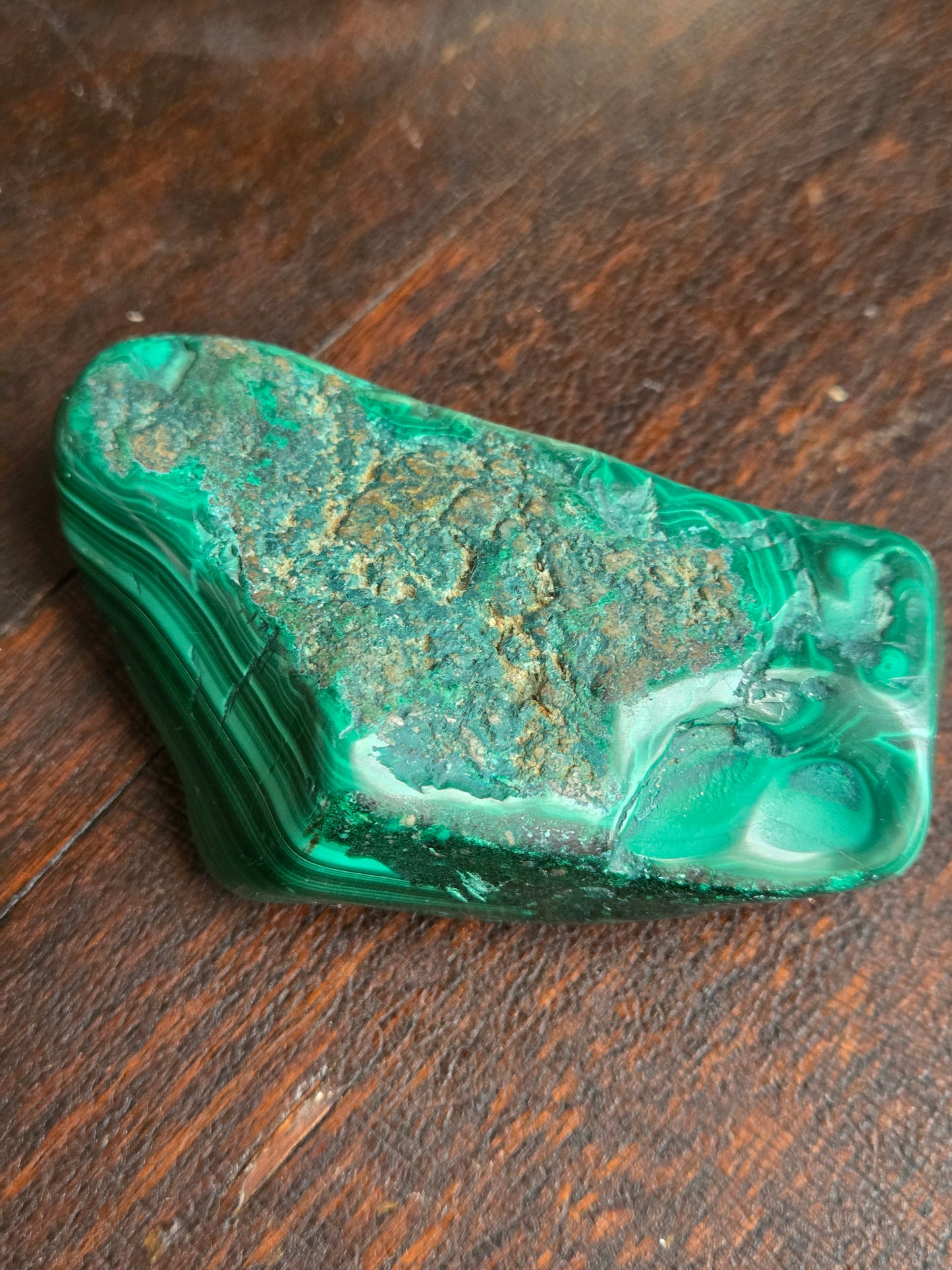 Malachite Polished and Raw