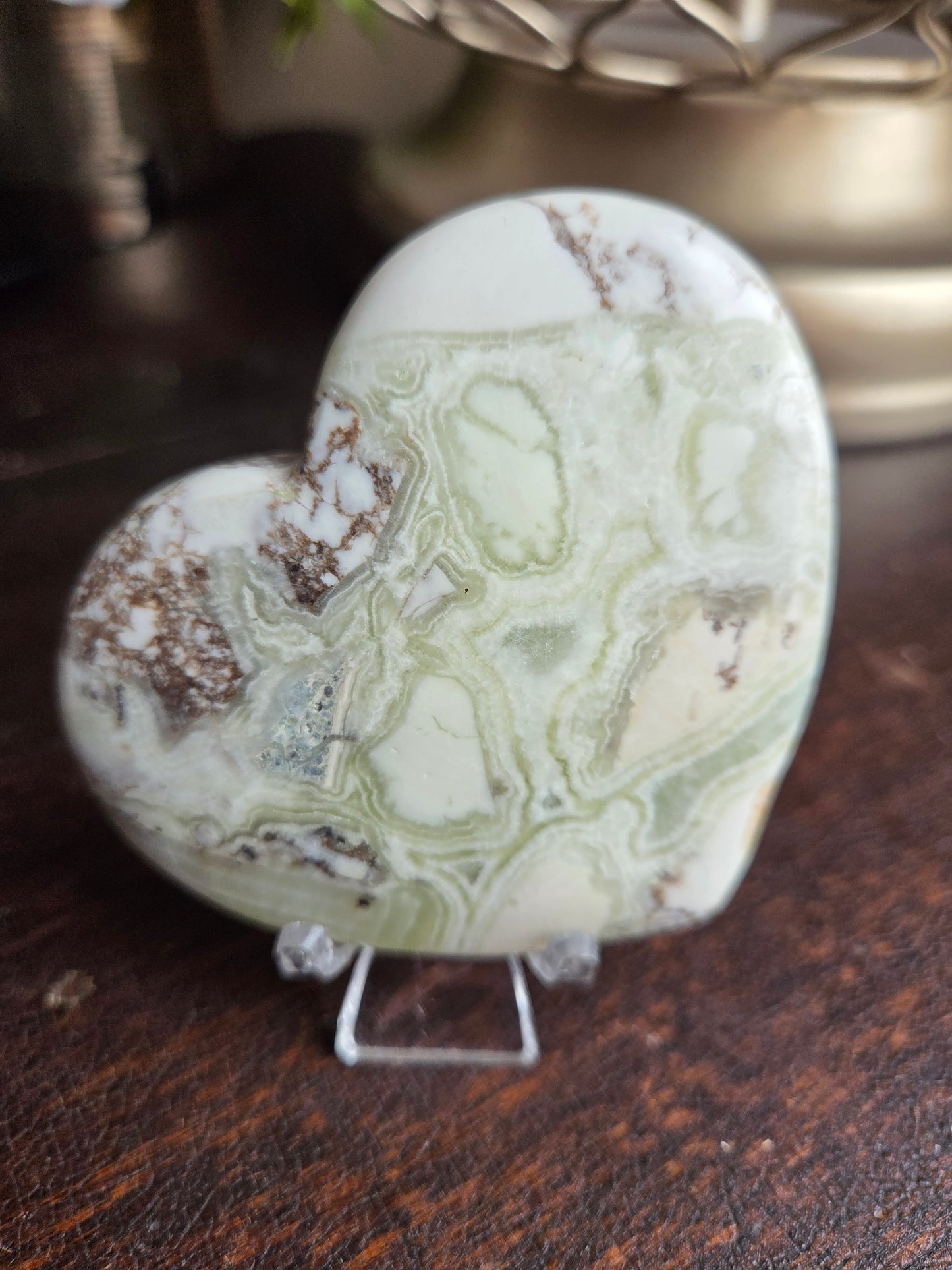 Maligano Jasper Green Heart 33