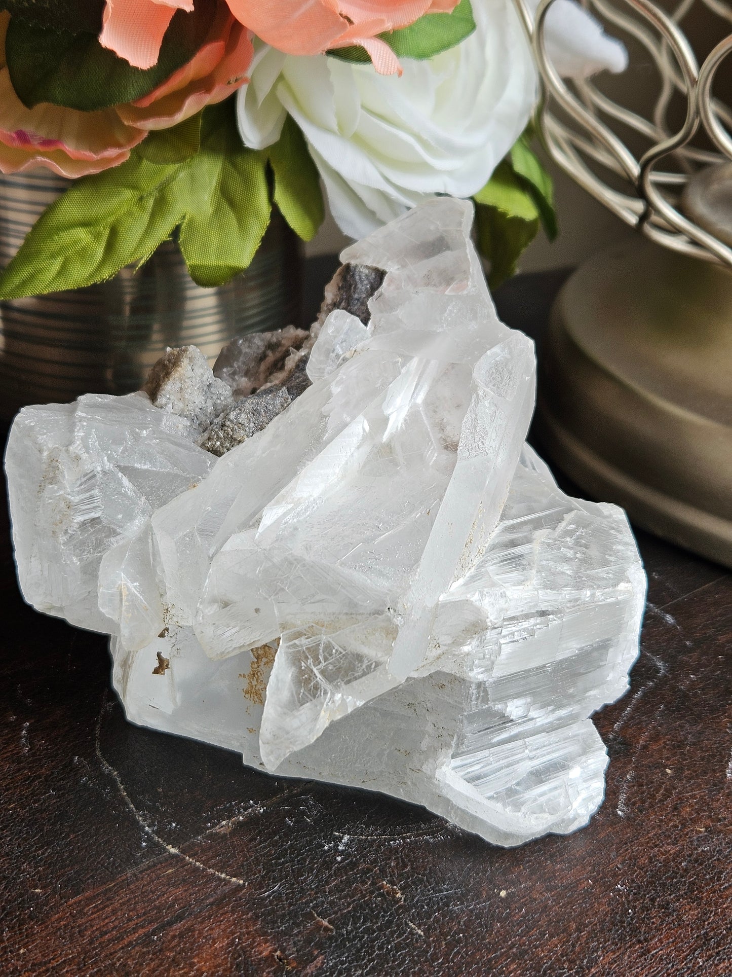 Garden Selenite Cluster — Large — 1 lb 15.9 oz