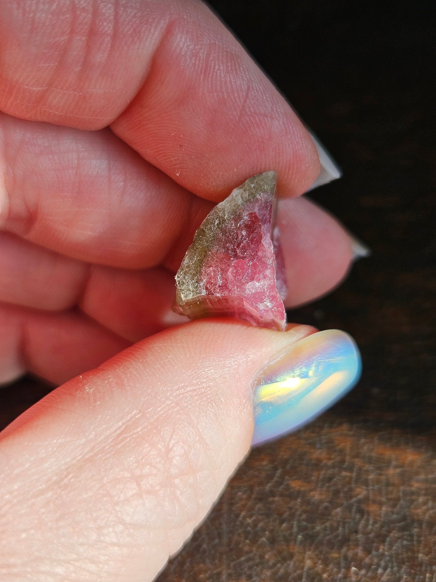 Watermelon Tourmaline-Perfect Slice