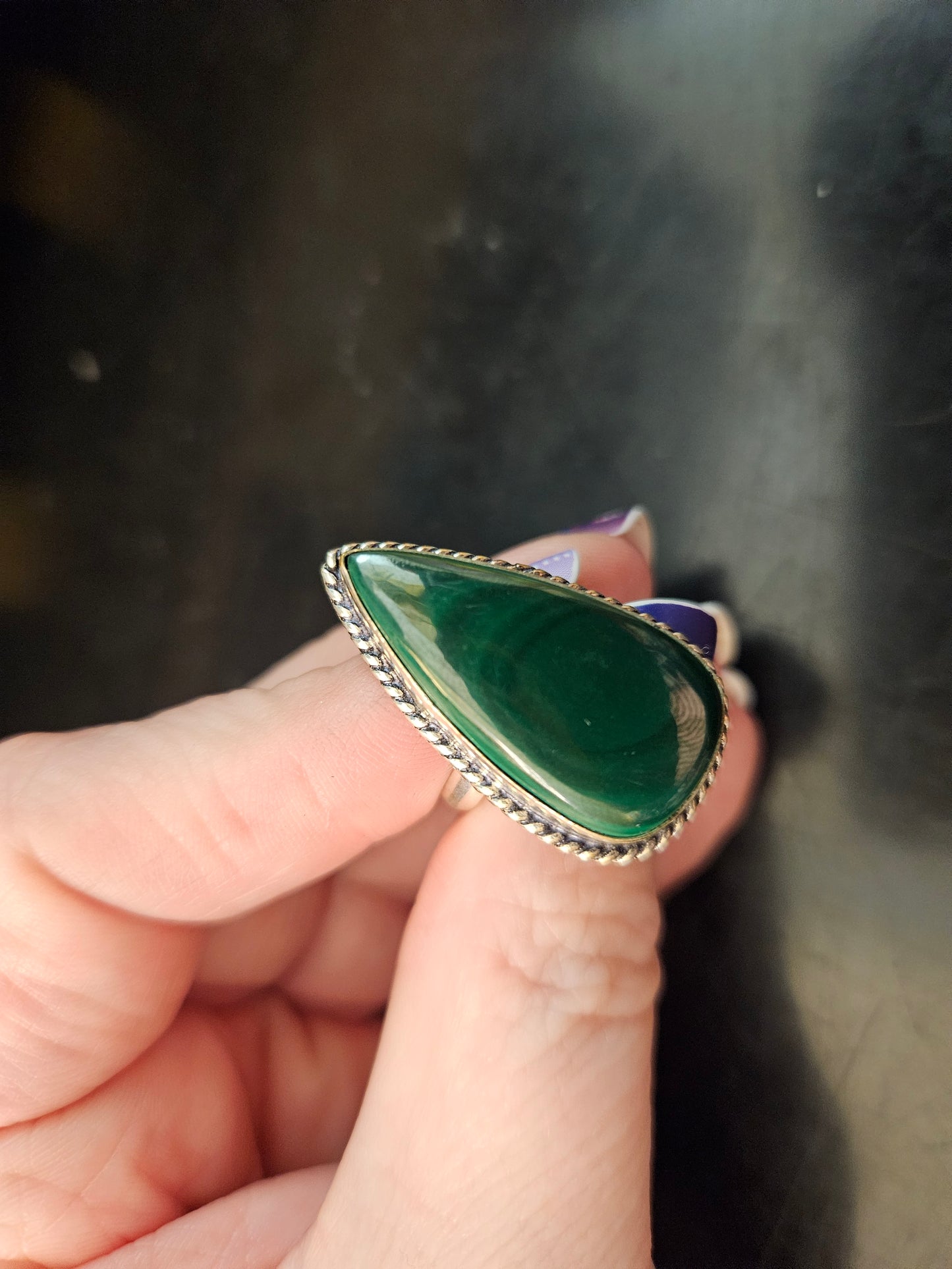 Malachite Ring