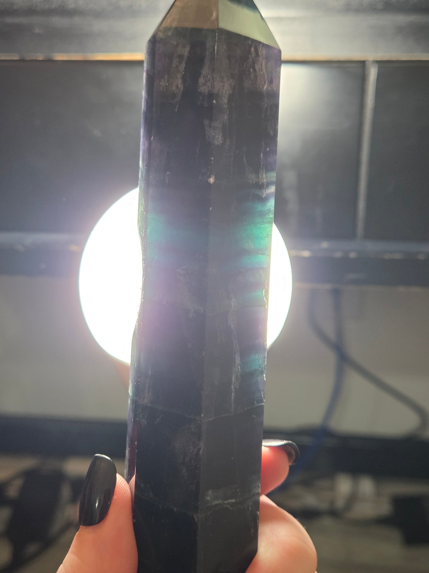Black Rose Fluorite Tower 6