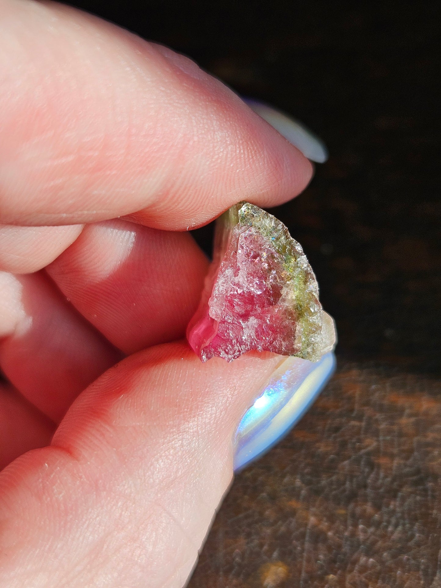 Watermelon Tourmaline-Perfect Slice