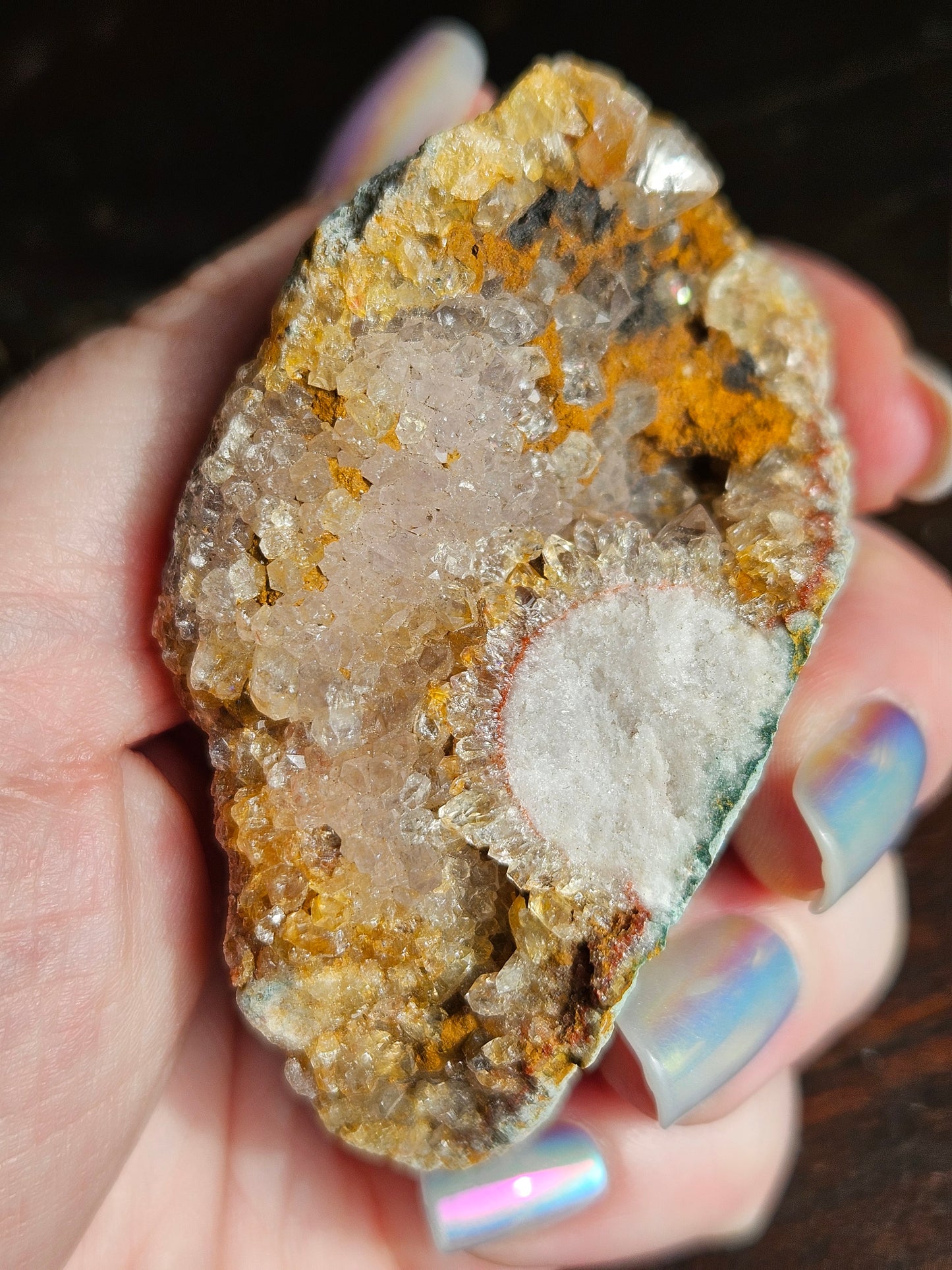 Pink Amethyst Geode