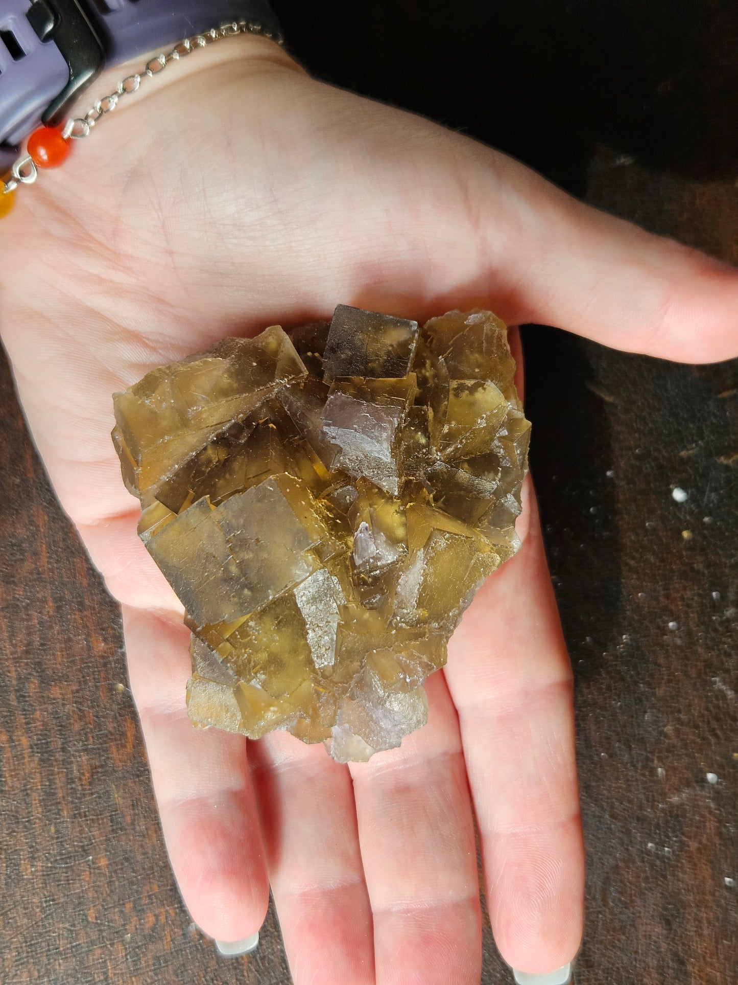 Fluorite, Olive Green, Beijing Locale