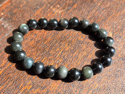 Bracelet, Rainbow Obsidian