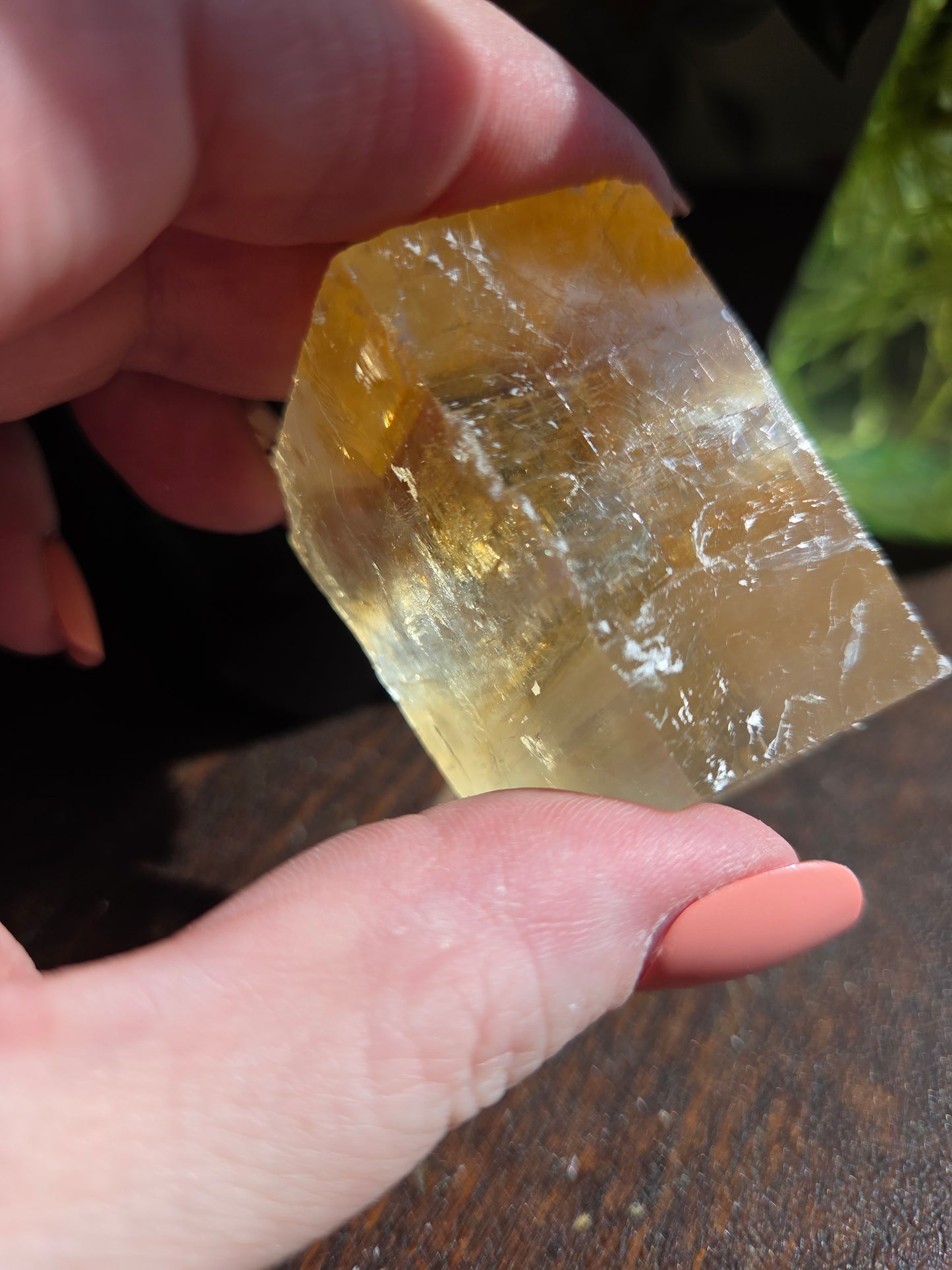 Optical Calcite - Rainbows A